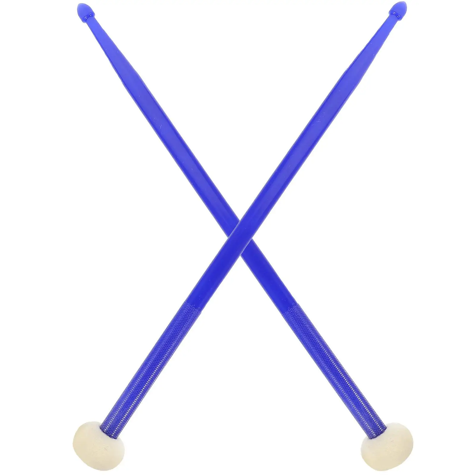 

Double Headed Drumsticks Felt Nylon Percussion Sticks Polished Ends Mini Size Durable For Practice Beginners Musical Instruments