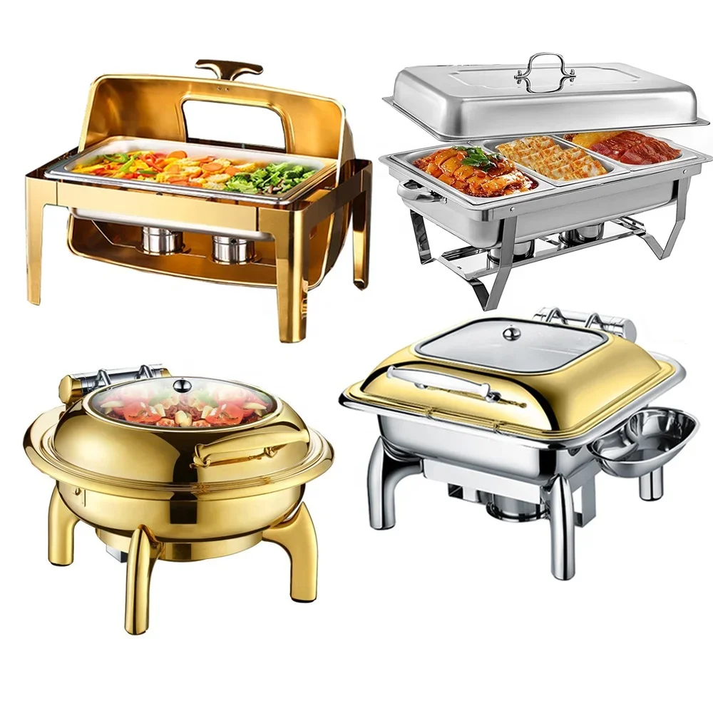 Tray Food Warmer Chafing Dish Set 'for 6L 9L Restaurant Food Warmer Buffet Stove Hotel With Serving
