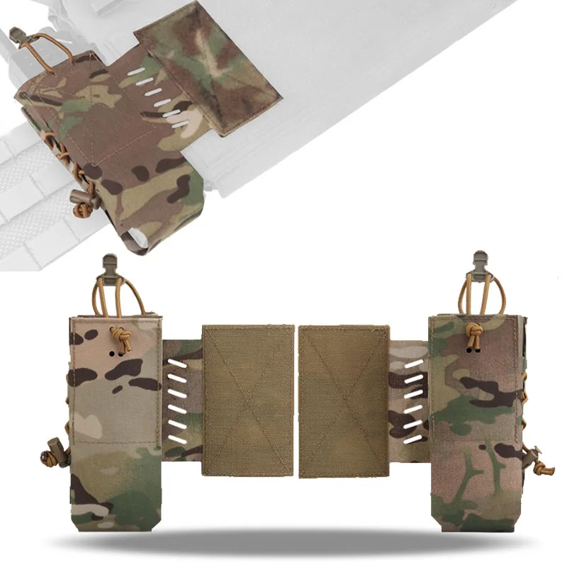 

Tactical Radio Holster Radio Pouch Radio Quick Release expand Radio Pouch MOLLE Radio Walkie Talkie Holder Storage Bag