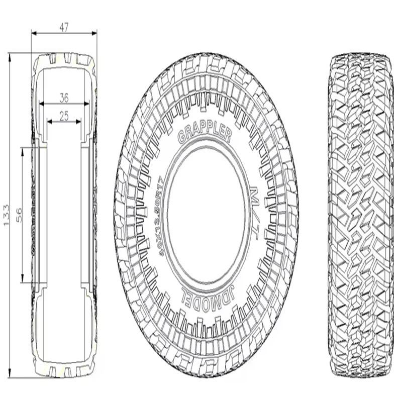 JDM-123 2.2 Klimmen MT Simulatie Voertuig Off Road Band Thor Hamer Voor Tamiya Lesu Voor Scania Man Actros Volvo Auto onderdelen