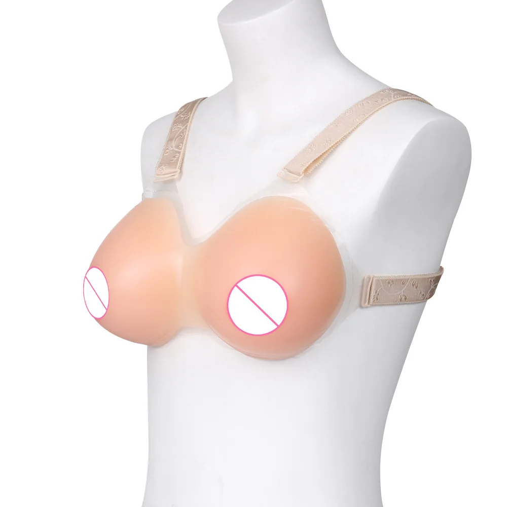 2025 Men and Women Use Upgraded Silicone Fake Breast Cloth Houlder StrapOne-piece Silicone Breast Prosthesis Fake Breast