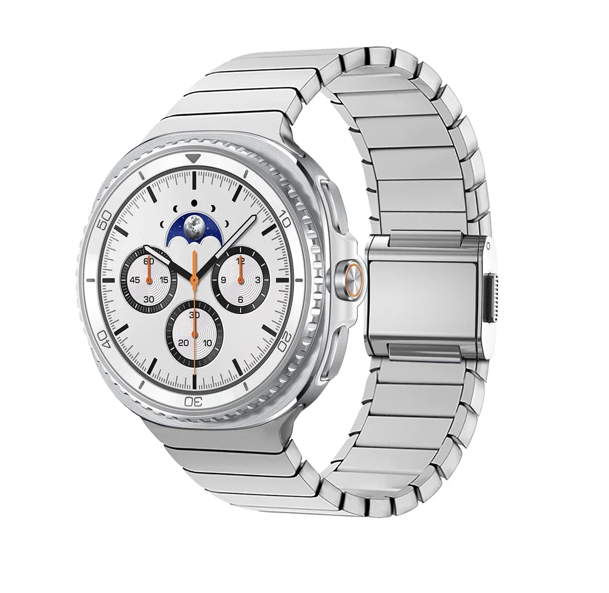 Luxuriöses Metallarmband für Samsung Galaxy Watch8 40/44 mm 8Classic 46 mm Edelstahl für Galaxy Ultra 47 mm 2025 Armband