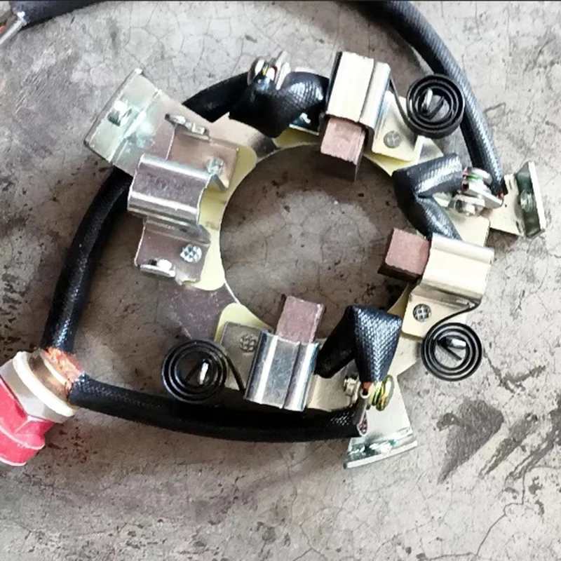 Universal Electric Winch Carbon Brush Accessories 12V 24V Small Crane Carbon Brush Rear Cover High Copper Wear-Resistant