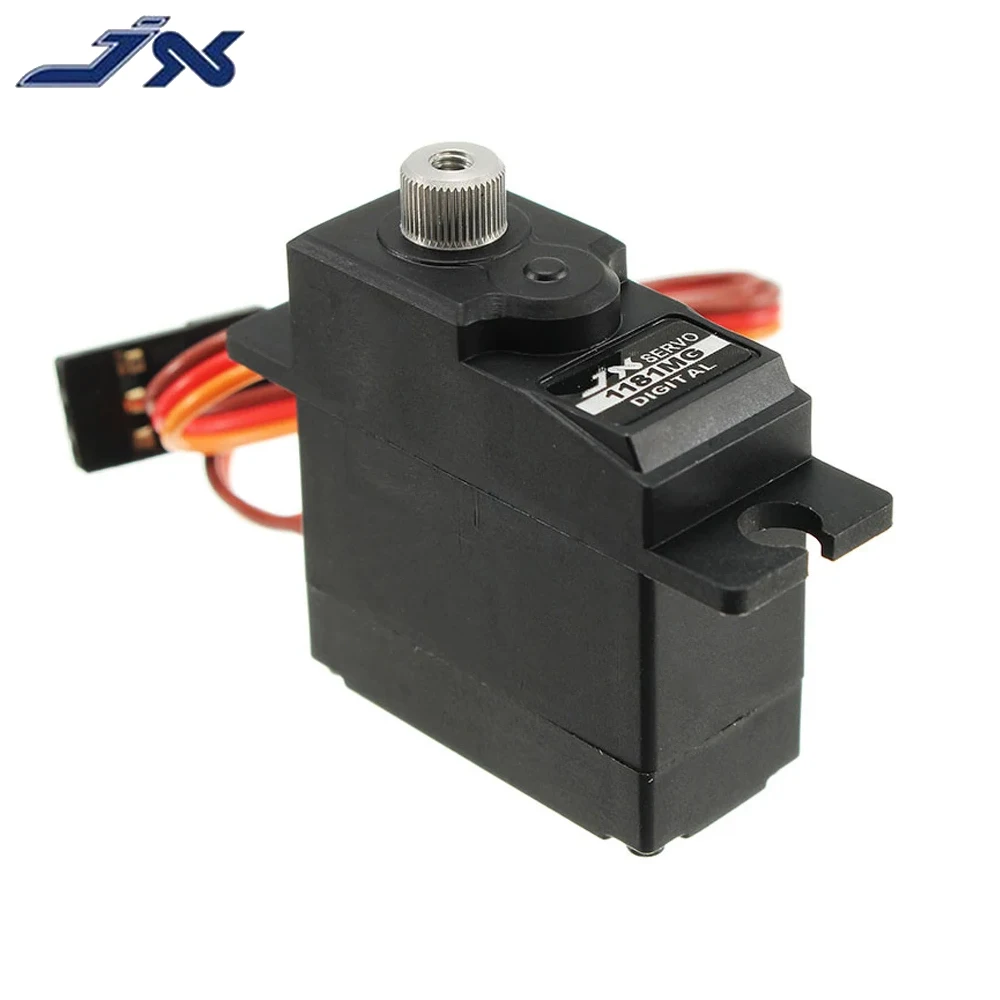 Jx PDI-1181MG 4.8-6.0V 18G 3.5Kg Metalen Tandwielkern Digitale Servo Voor Wpl Rc Auto B1/16 B24 C14 C24 Zweefvliegtuig Speelgoed