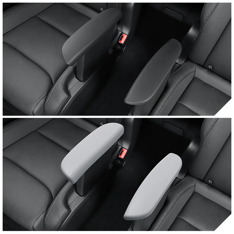 Second Row Armrest Protective Cover For Tesla Model YL 2025 Silicone Protective Case Dirt-Resistant Wear-Resistant Accessories
