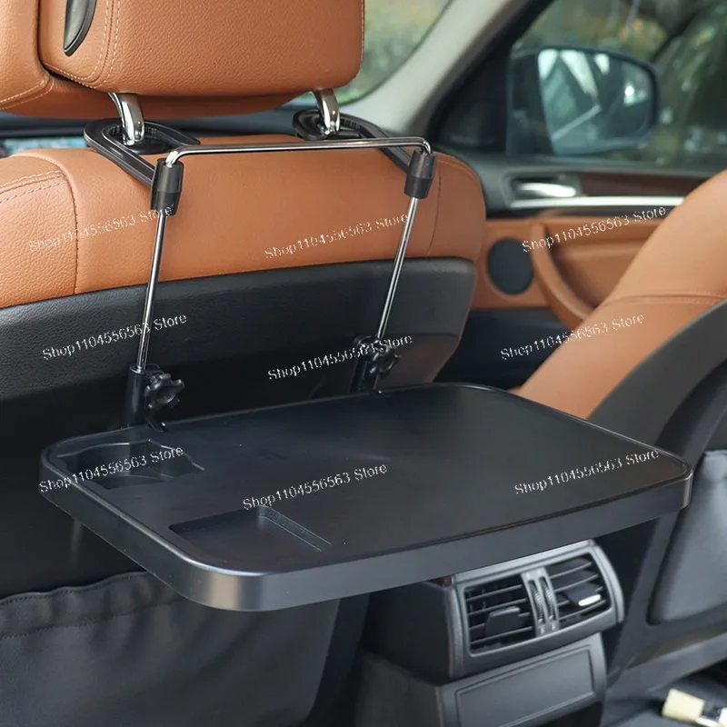 Car Multifunctional Dining Table Car Small Table Board Rear Folding Table Car Seat Back Laptop Stand Computer