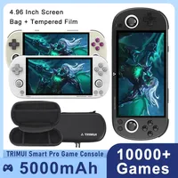 EVA Hard Carrying Case Waterproof Hardshell Case Anti-scratch Video Game Console Storage Case for Trimui Smart Pro Handheld Game