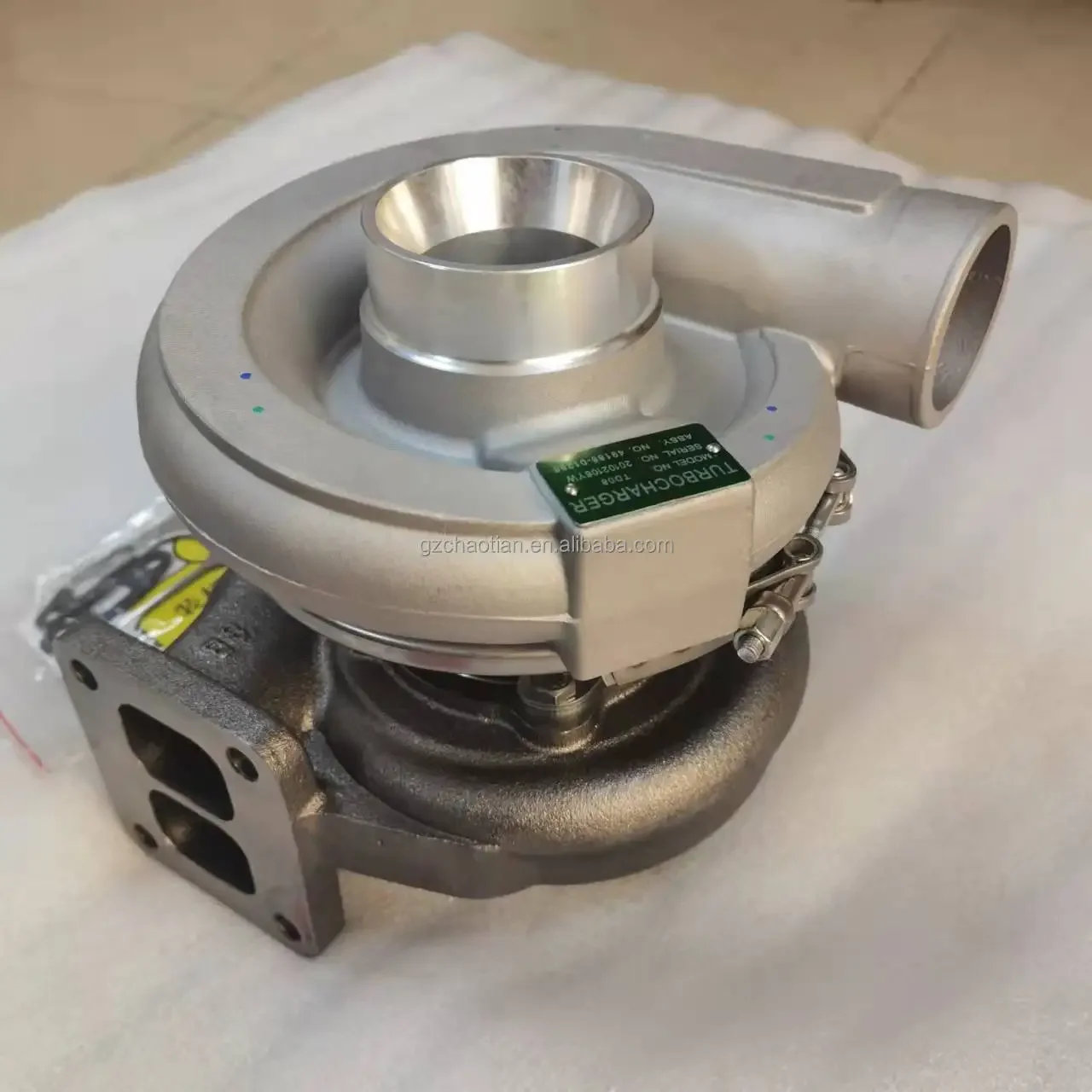 6D22 فوسو شاحنة جزء TD08 توربو 6D22 6D22T محرك الشاحن التربيني 49174-00566