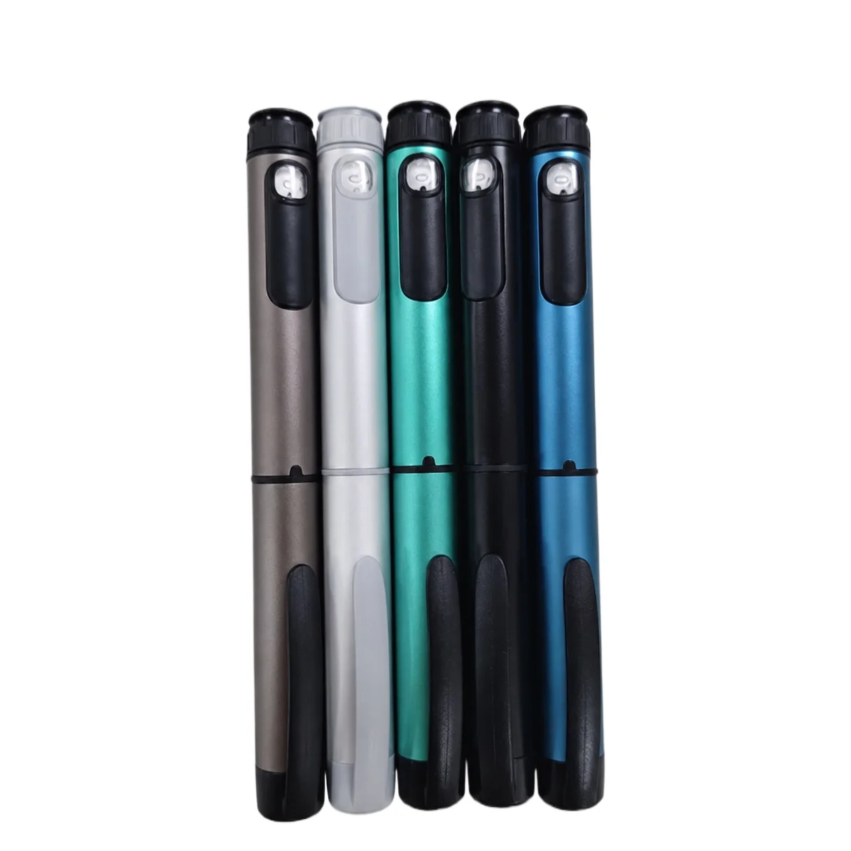 80IU V1 V2 Reusable Metal Injection Pen Adjustable Precise Dosing Injector Compatible With 3ml Cartridges For Home Insulin Use