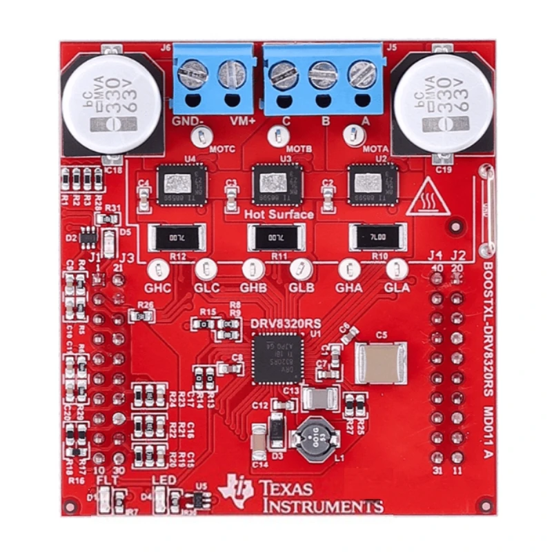 TopElec BOOSTXL-DRV8320RS SPI Three-Phase Smart Gate Driver Evaluation Board Industrial-Grade for BLDC/PMSM Drives