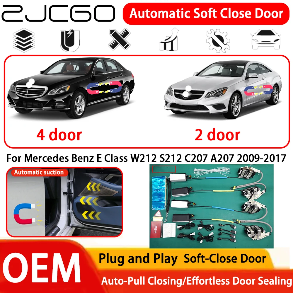 

for Mercedes Benz E Class W212 S212 C207 A207 2009-2017 Car OEM Plug and Play Automatic Electric Soft Close Door System