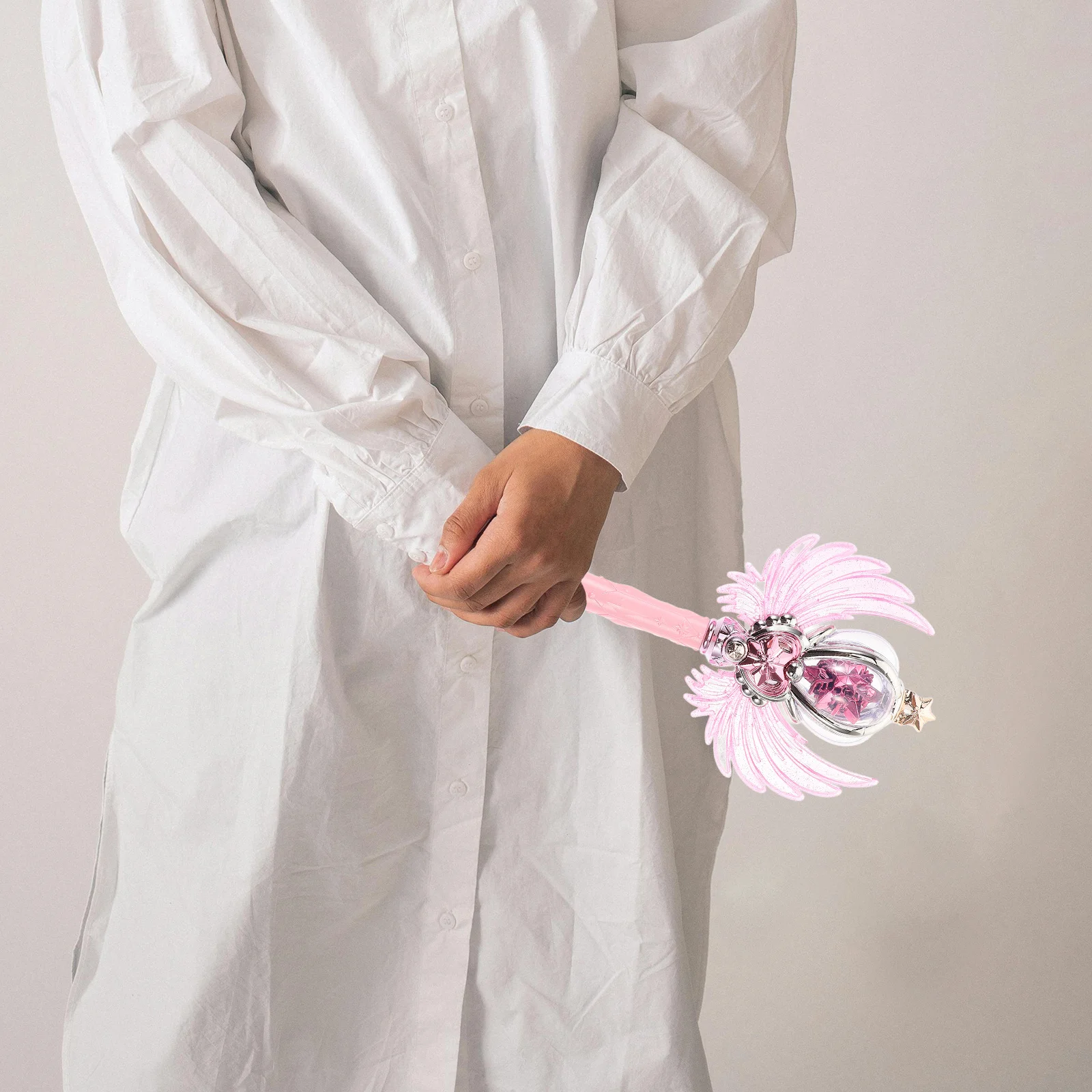 

Light Up Fairy Wand for Light and Music Festival Princess Wand Wing Birthday Parties Cosplay Glowing Wands Party Favors