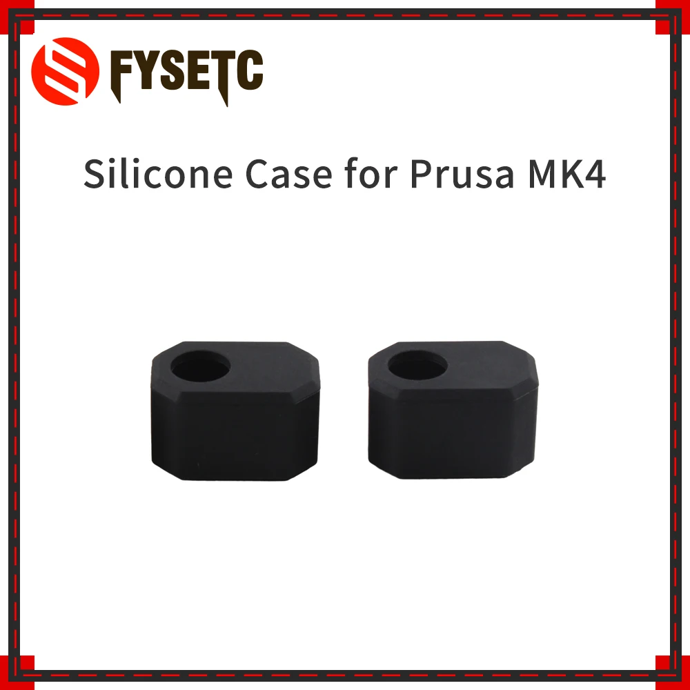 

10/20 шт. для Prusa MK4, силиконовый чехол, высокая термостойкость, черная головка, блок для экструдера Hotend, носки, аксессуары для 3D-принтеров