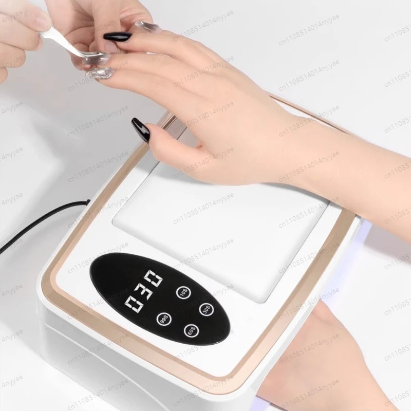 Cross-Border New Arrival: MATE 380W Nail Curing Light | Fast Dry Gel Polish Lamp, No Heat & Even Curing, for Professional & Home