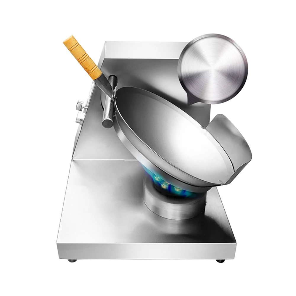 

Commercial Electric Intelligent Automatic Stir Frying Machine Automatic Cooking Machine Gas Auto Cooking Stir Fryer