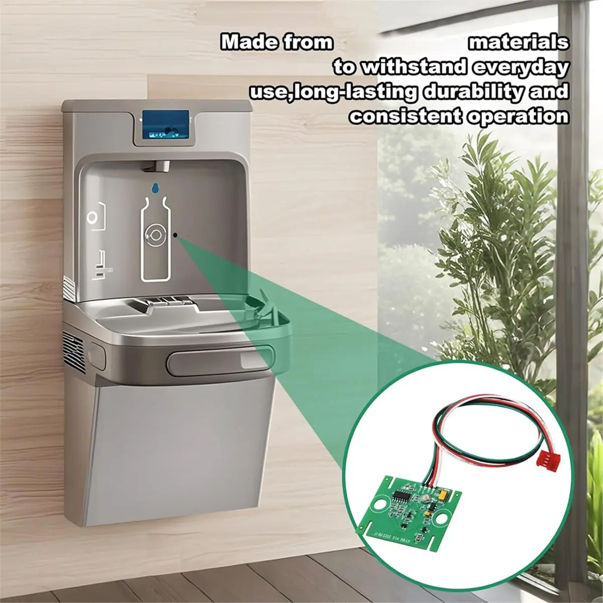 

Комплект датчиков для бутылок с водой Homegood 98544C 56328C для питьевых фонтанчиков Elkay EZH2O и Halsey Taylor