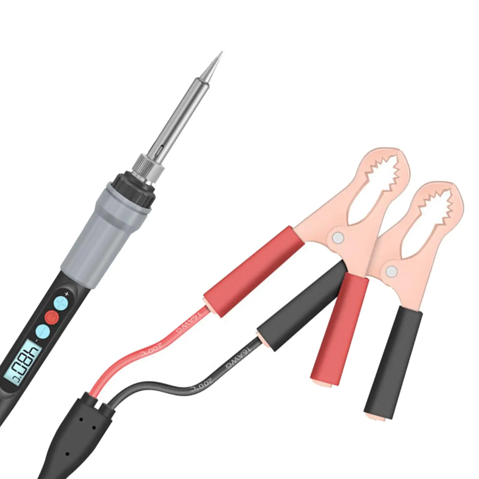 Soldering Pen Soldering Iron Station Kits Fast Heating LED Display Mini Digital Soldering Iron for Intelligent Maintenance