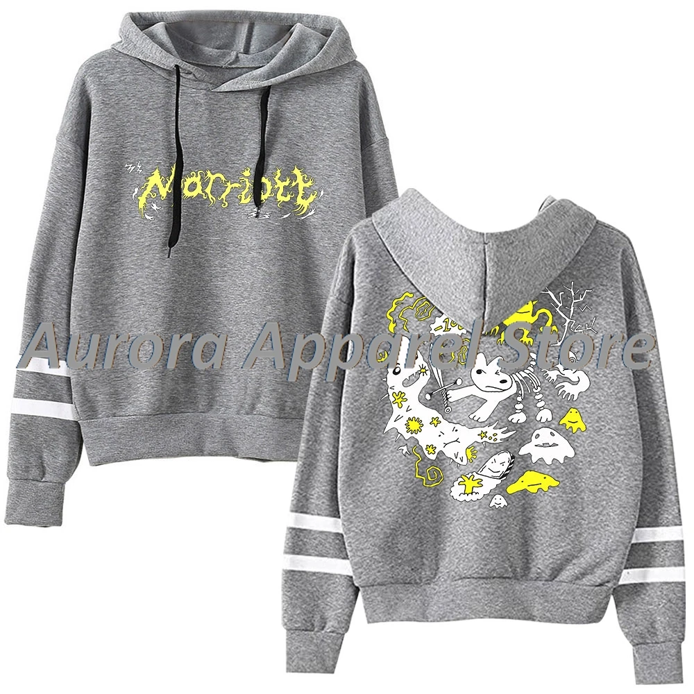 بلوفر جيمس ماريوت للهالوين لا تخبر الكلب ميرش بغطاء للرأس بدون جيوب وقضبان متوازية وأكمام ملابس الشارع الشهير #2