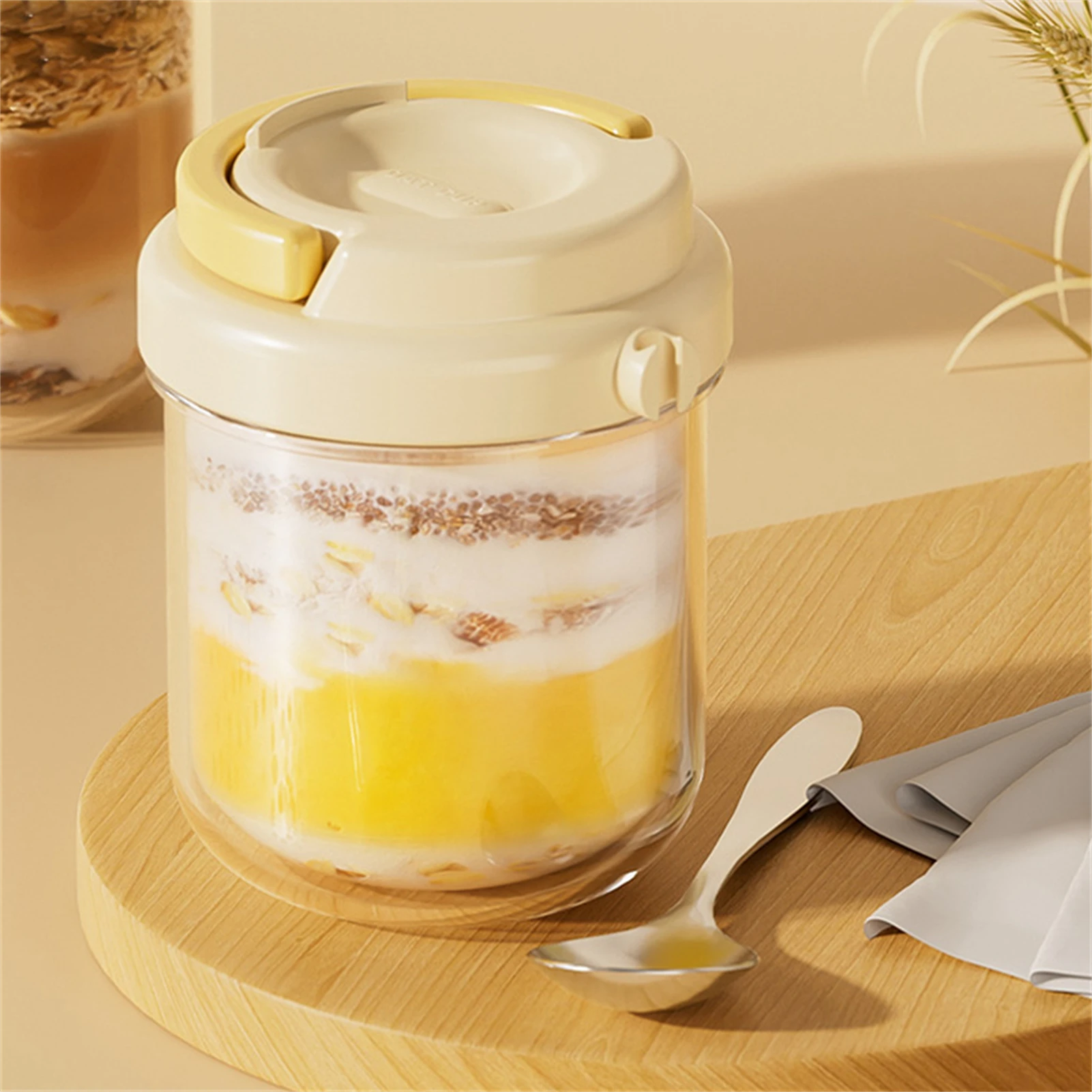 Frühstück Tasse Tragbare Hafer – Meal Prep Overnight Oats Bewertung und Preis