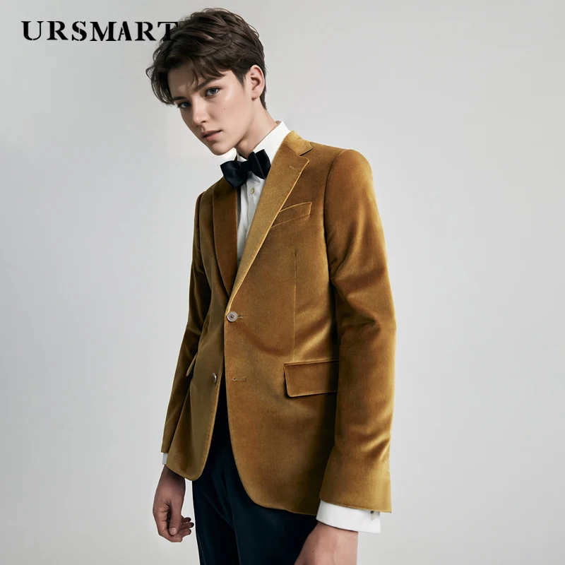 

High quality 2024 Spring and Autumn New Product Classic Casual Suit British Style Gentleman Style Custom Men's Elegant Suit Coat