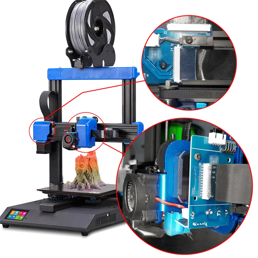 Ersatz-Hotend-Platine Adapter platine & Kabel reparatur satz für Artillerie-Genie/Sidewinder x1 3D-Druckerteile