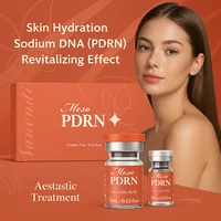 Sanendi Meso-Juego de esencias para el cuidado de la piel hidratante - Solución para problemas de la piel PDRN Salmón ADN Vitamina C