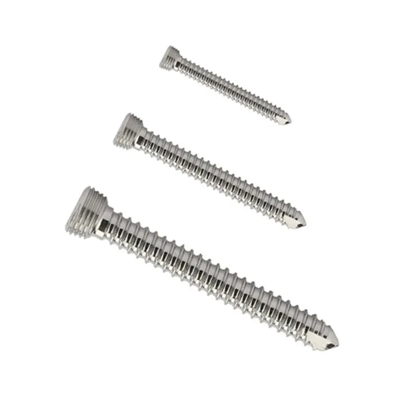 

10pcs Stainless Steel Self-tapping Lock Screws For Small Animals And Pets