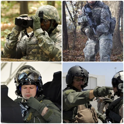 Imagen 2 del producto XYEHS 1 par de guantes de trabajo de seguridad para piloto, uniforme militar de cuero con puños largos/cortos, guantes de vuelo de aramida resistentes al fuego