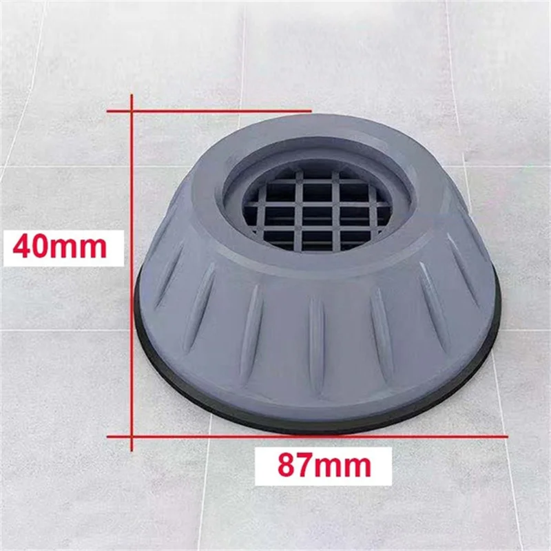 1-4Pcs Anti Vibration Feet Pads Legs Slipstop Silent Skid Raiser Mat For Washing Dryer Machine Support Dampers Stand Furniture 6