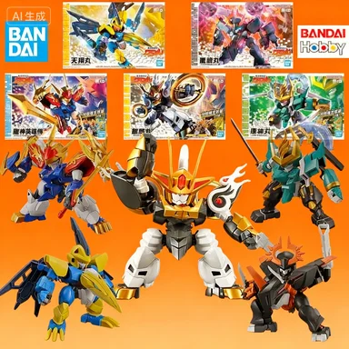 

Оригинальный комплект модели Bandai 01 02, аниме-фигурка, модель, коллекция игрушек в подарок