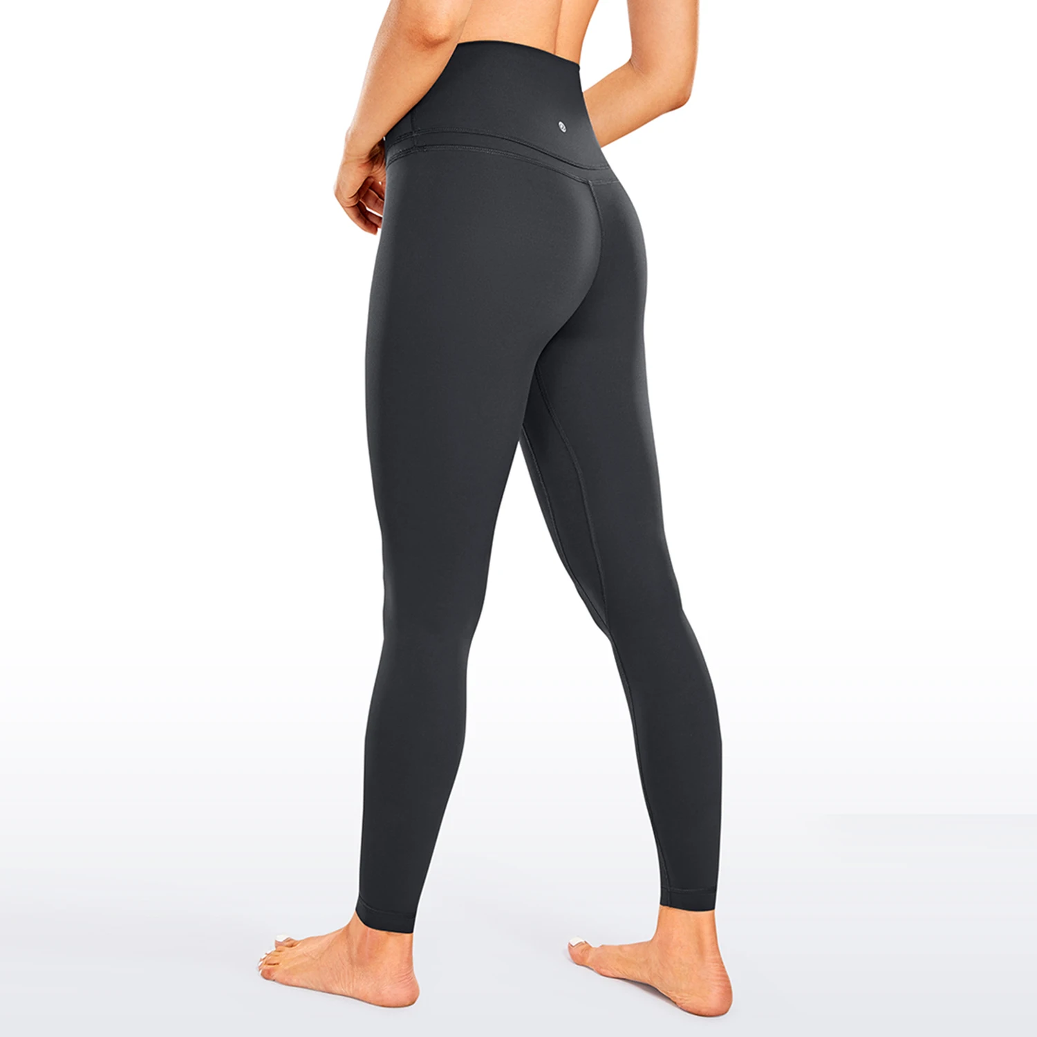 CRZ YOGA pantaloni da Yoga a vita alta morbidi burrosi da donna Leggings da allenamento atletici a tutta lunghezza sensazione nuda-28 pollici