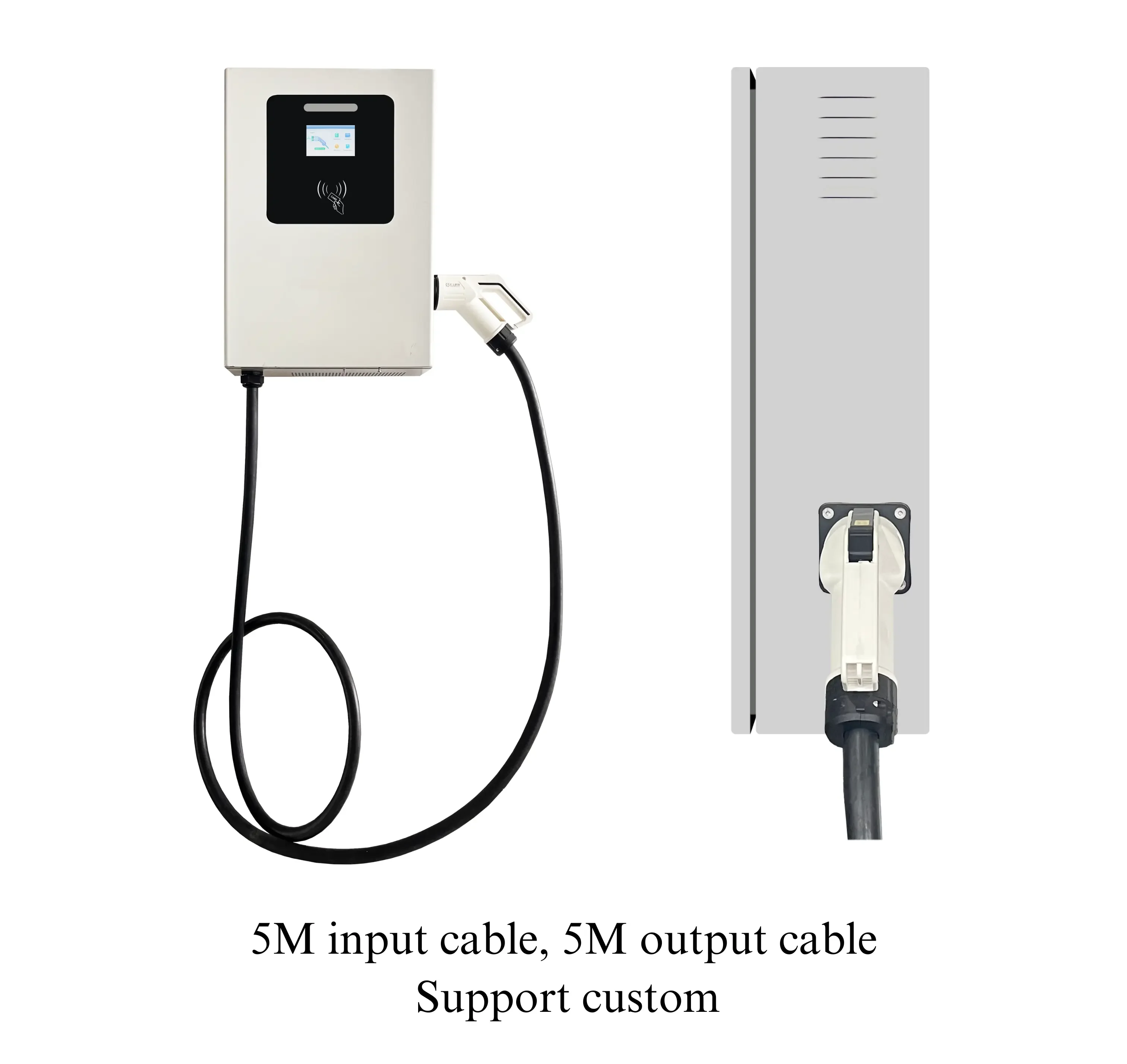 Carregadores rápidos DC no atacado: CCS2, CCS1, CHAdeMO, GBT - 7kw a 40kw, controlados por aplicativo, compatível com OCPP, personalização de logotipo