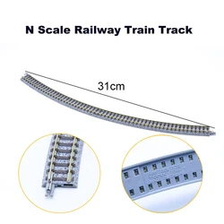 N Scale 1:160 Model Train Track Miniature Railway Accessories For Diorama Locomotive Train Scene Making Material Layout Kit 1pc