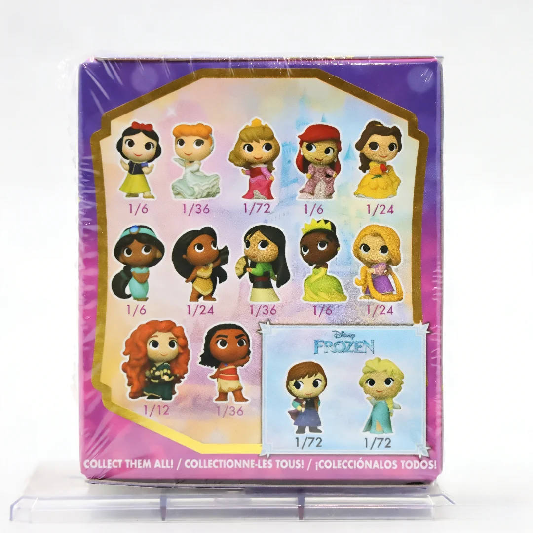 Original Funko Pop Disney princesa Mini Anime figura de vinilo muñeca modelo dibujos animados Mini figura estatuilla estado coleccionable decoración regalo