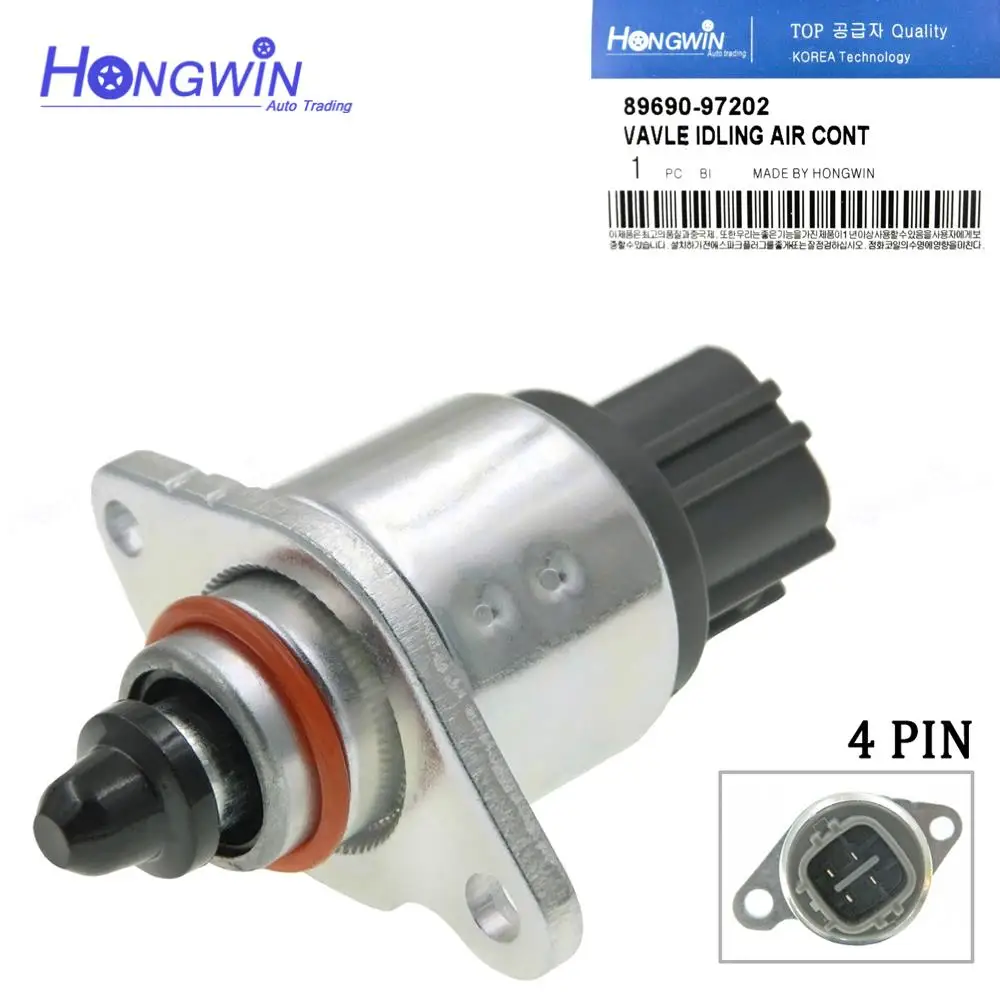 Válvula de CONTROL de aire en ralentí, Motor paso a paso para TOYOTA Avanza 89690, 97202, 8969097202, 89690, 41559MD, 89690-87Z01