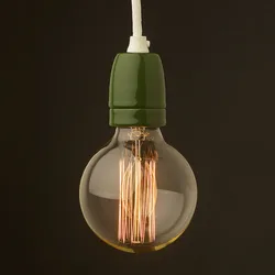 DIY Vintage Ceramic Portalamparas LED Bulb Cup E27 Poecelian Lamp Base Socket Holder For Pendant Light Fitting