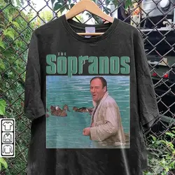 Ducks The Sopranos Movie Sopranos 90S T Shirt Full Size S-5XL TR1729