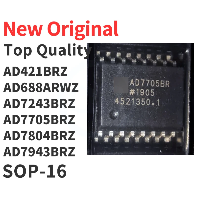 

(10 шт.) AD421BRZ AD688ARWZ AD7243BRZ AD7705BRZ AD7804BRZ AD7943BRZ SOP-16 Новый оригинальный чип IC