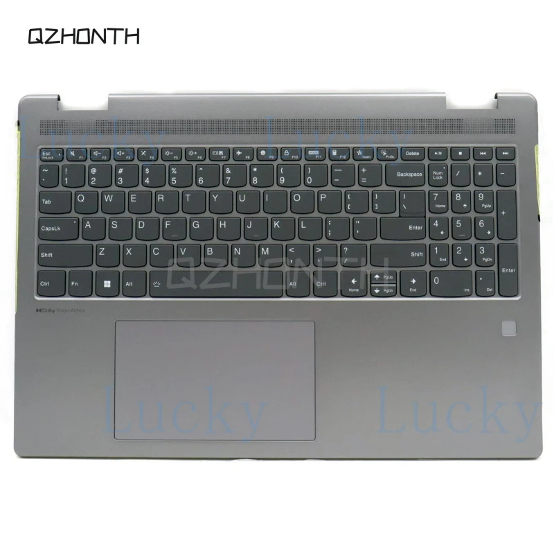 

f New For Lenovo YOGA 7-16IAH7 Palmrest Upper Case w/ US Backlit Keyboard 16" 2022