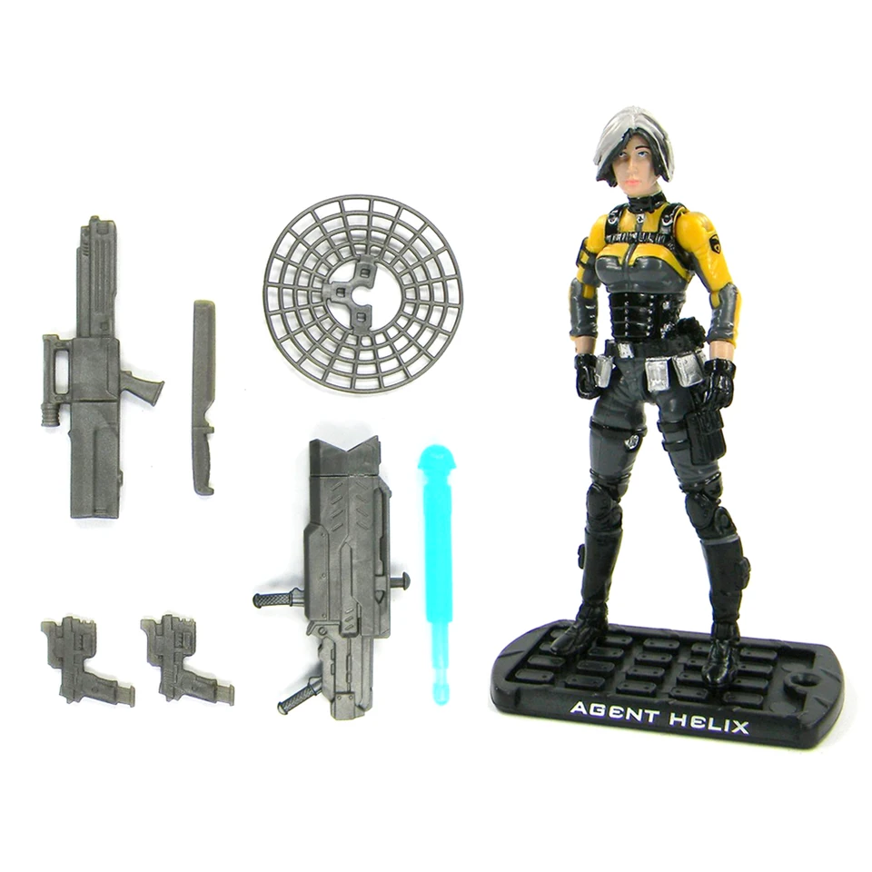 GI.joe    ヘリコプターパイロット　女性 G.I.Joe Retro Coleção Ripcord Action Figure, Agent Helix, Heavy