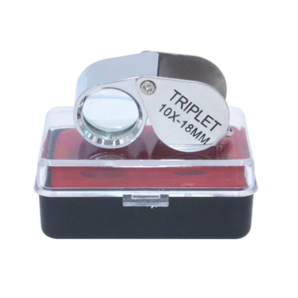

Diamond Magnifying Glass Three Specifications 10x 20x 30x High-Quality Jeweler Foldable Optical Lens