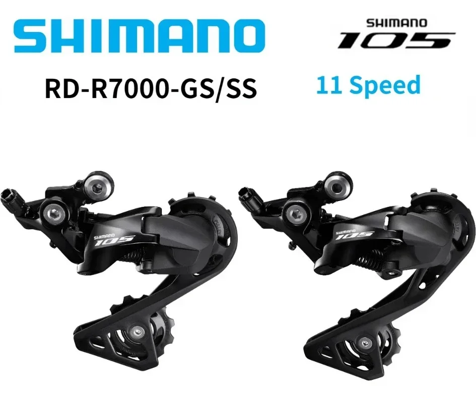 

Задний переключатель Shimano 105 RD-R7000 SS GS, средний, короткий, задний переключатель 11 скоростей, задний переключатель передач для дорожного велосипеда 11s 11v, оригинальные детали