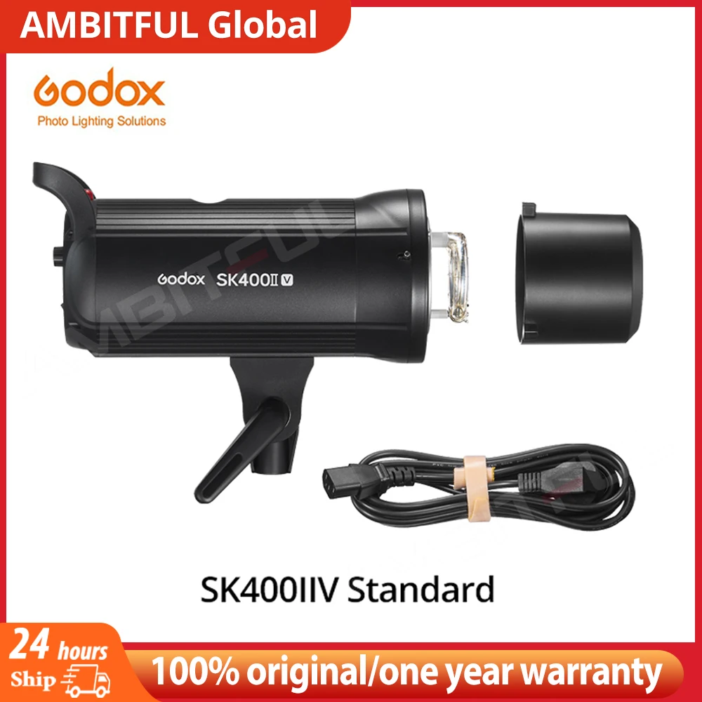 Godox SK400IIV SK400II-V 400Ws Professional Compact Studio Flash for Photography Studio Stream pk Godox 150Wii Godox sk400II