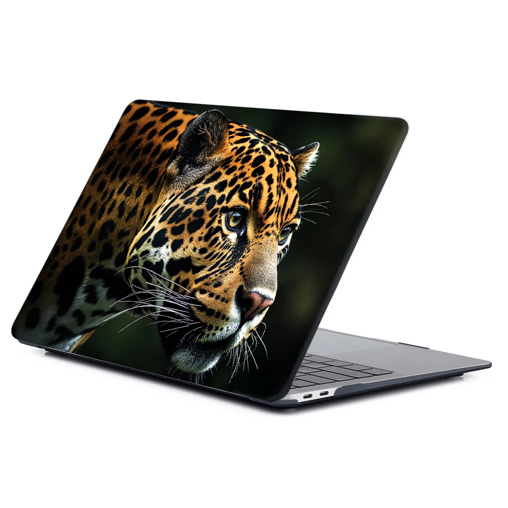 

Leopard Print Laptop Case For Macbook Air 13 2025 Case for M4 Chip model A3240 cover for MacBook Pro 13 14 16 Air 13 15 M3 Case