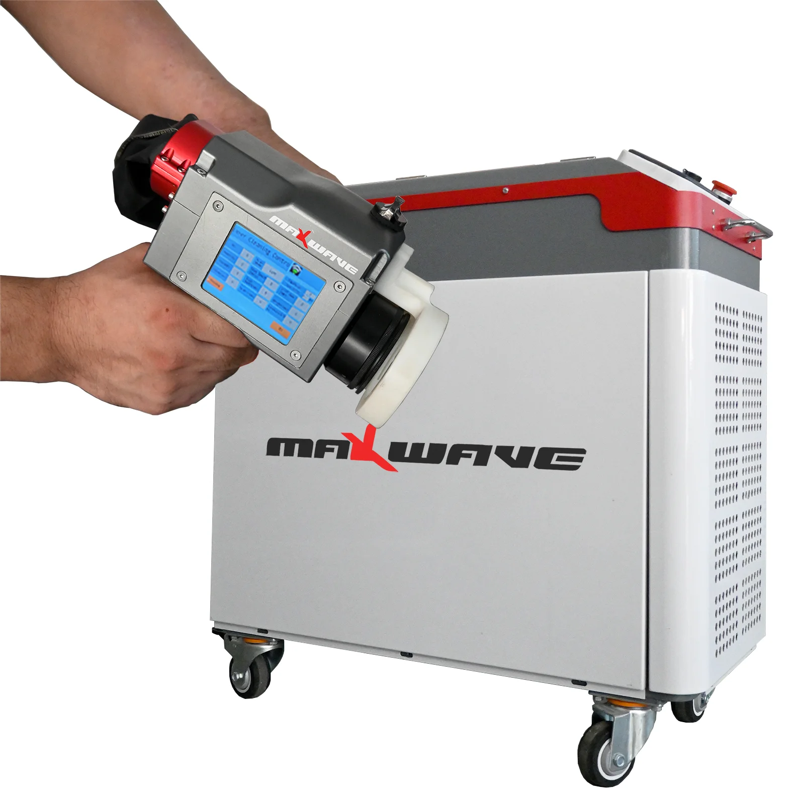 

Portable Laser Cleaner 100W 200W 300W Metal Rust Removal Laser Deruster Air Cooling Handheld Laser Rust Removal Gun