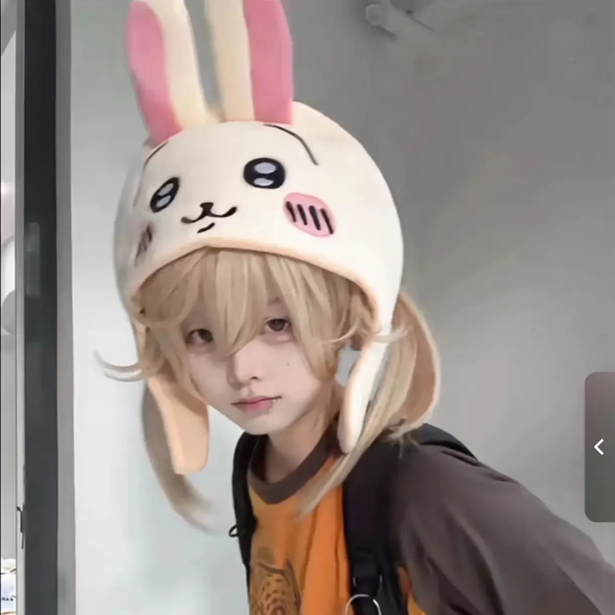 Kawaii Chiikawa Hachiware Usagi Anime Hoodie Hat Cosplay Accessory Cartoon Bag Watch Prop Fun Party Favor Girl Gift view 4