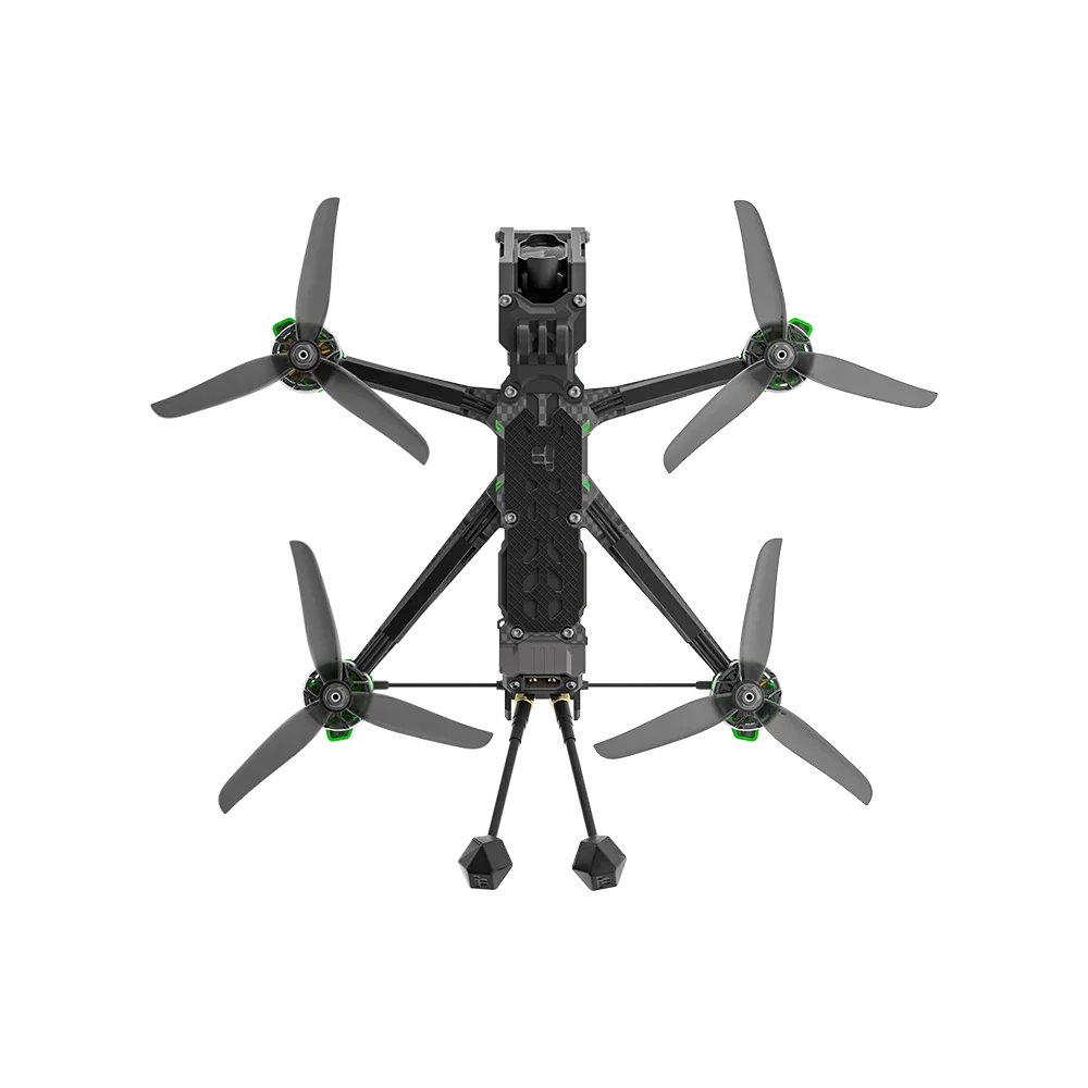 IFlight Nazgul Evoque F5D V2 O4 6S HD Freestyle FPV Drone Quadcopter (DC) - Mini F722 55A XING2 2207 1750KV O4 Unidade de ar Pro