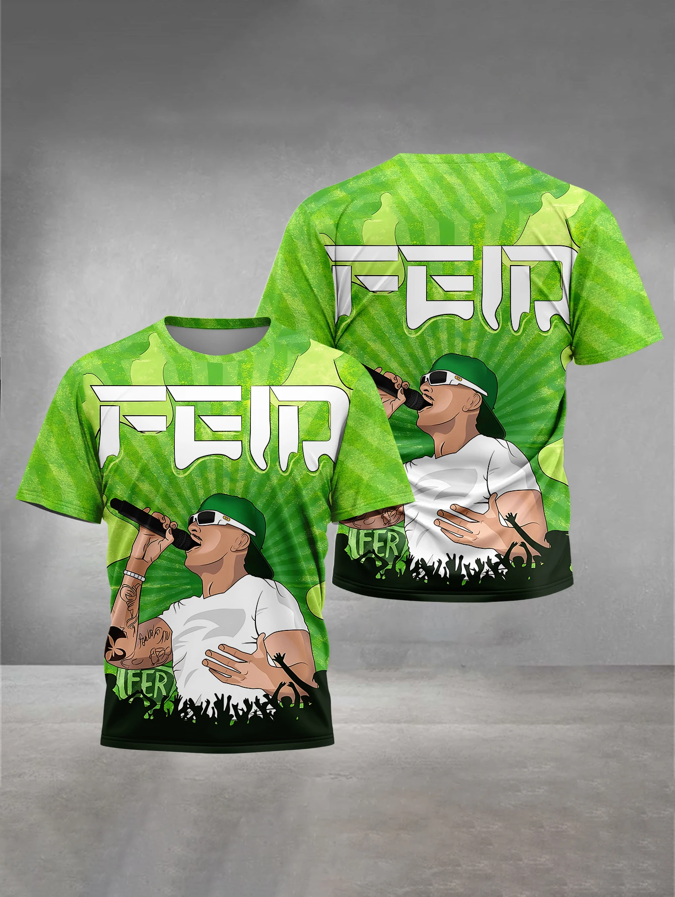 or-Popular-rapper-F-Ferxxo-3D Print Baby Clothing 5 to 14 Years Male Outdoor Clothes for Children Boy Girl Child Top Shirts