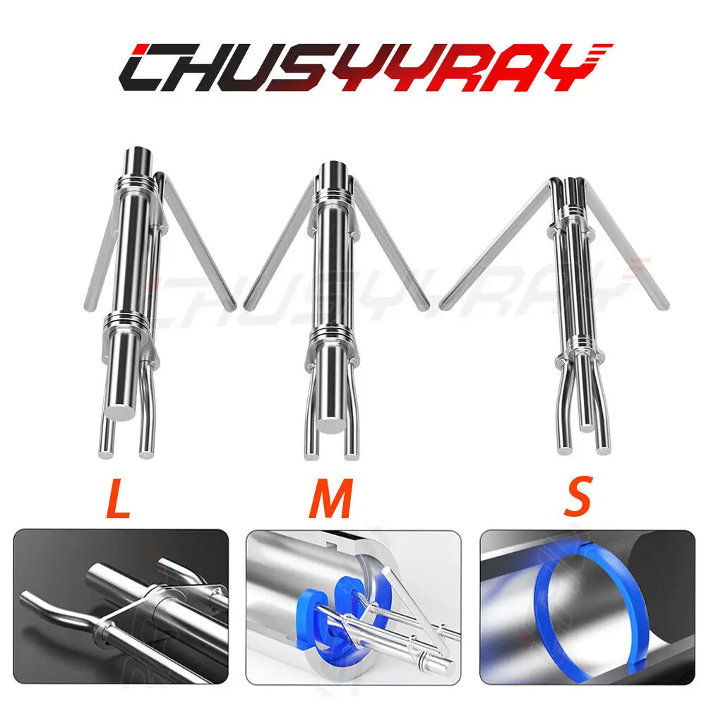 CHUSYYRAY Car Lights 3Pcs Hydraulic Cylinder Piston Rod Seal U-cup Installation Tool Kit Set Universal Led Headlight Luzes