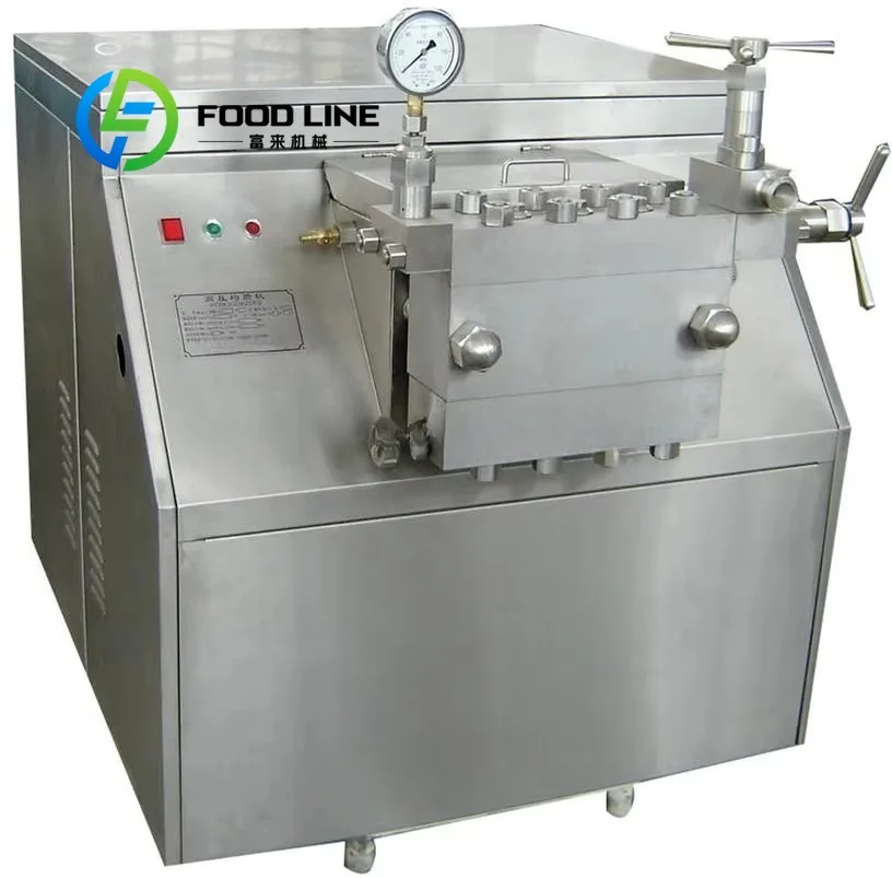 Good Price Automatic Milk Homogeneous Machine Auto 100l/h 1000l/h 2000l/h Dairy Fruit Juice High Pressure Homogenizer for Sale